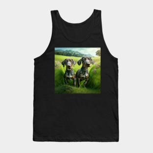 German Shorthaired Pointer Puppies Tank Top